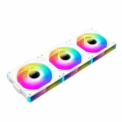Jungle Leopard Interstellar-V1 Infinity Mirror Reverse Blade ARGB PC Lüfter 120MM Uni Daisy Chain 3er Pack,Weiß(V1,White Reverse Flow) V1 WH RF - Angebot