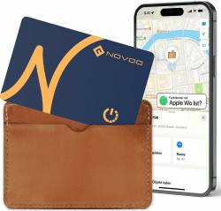 NOVOO Wallet Tracker Karte Thin 1.6mm Air Smart Tag Card 📱🔍