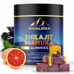 Shilajit Mumijo & Manuka Honig UMF 25 Gummies - Plantapax Deutschland
