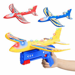 🚀 Doloowee Flugzeug Launcher Spielzeug - Outdoor Spielzeug & Geburtstag Geschenke 🎁