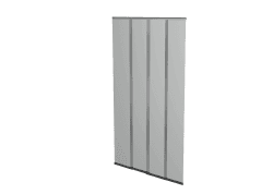 🦟🚪 Windhager Insektenschutz Lamellenvorhang Türvorhang 100x220cm Anthrazit