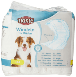 🐶 Windeln für Rüden M-L: 46-60 cm 12 St. M-L 🐾