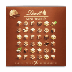 Angebot: Lindt Schokolade - Nougat Mini Pralinés | 165 g | Schachtel mit 36 Pralinen