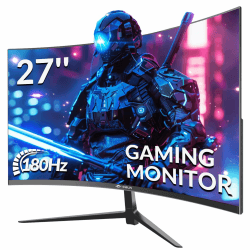 🎮 CRUA 27 Zoll Curved Gaming Monitor 165Hz/ 180Hz 🖥️