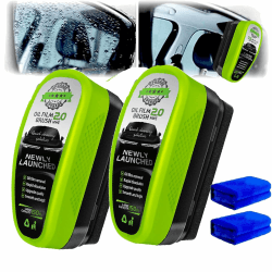 🚗 Laixa Glass Cleaner: Clearvision Autowindschutzscheibe Reiniger (2er Set) 🌟