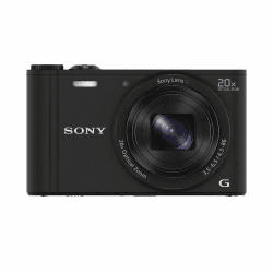 📸 Sony DSCWX350 Digitale Kompaktkamera mit WLAN und NFC (18,2 MP, 20x optischer Zoom) - Schwarz (Renewed) Schwarz WX350 Kamera 📷