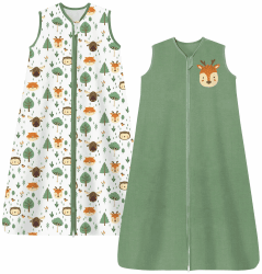 Chilsuessy 2er Pack Sommerschlafsack Baby Schlafsack 🌞👶🌿