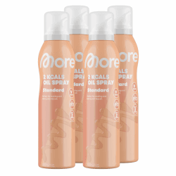🔥 DEAL! MORE 2 Kalorien Ölspray, normal, 4 x 800 Sprühstöße 🔥