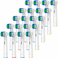 🦷🪥 20 Stück Aufsteckbürsten für Oral B - Familien-Set & Wert Kauf