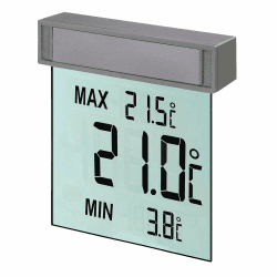🌡️🌞 TFA Dostmann Vision Digitales Fensterthermometer - Deal!