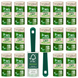 🌿🌍 Heutiges Angebot: Eco-Fusselrolle aus recyceltem Material - Fusselrolle Tierhaare Easy-Peel