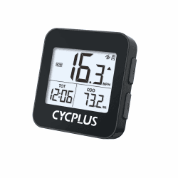 CYCPLUS GPS Fahrradcomputer 🚴‍♂️ IPX6 Wasserdichter Kilometerzähler G1 Schwarz