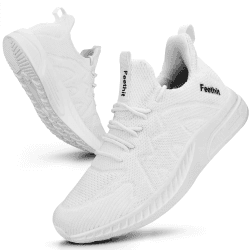 👟 Feethit Damen Turnschuhe Sneaker Atmungsaktiv Leichtgewichts Sportschuhe Laufschuhe 🏋️‍♀️