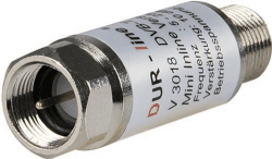 🛰️📺 DUR-line V3018 Mini Inline Verstärker 18dB für Satellit und DVB-T2 5-2500MHz - 1x | Starkes Signal! 🚀