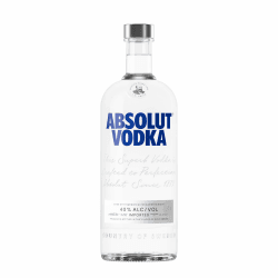 🍸 Absolut Vodka Original - Premium-Vodka aus Schweden in der ikonischen Apotheker-Flasche 🍹