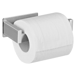 🚽🧻 Aikzik Toilettenpapierhalter ohne Bohren, Selbstklebend Toilettenpapierrollenhalter Edelstahl Klopapierhalter Wc Halter Rollenhalter Klorollenhalter Papierhalter für Küche und Badzimmer, Silber Silber-2