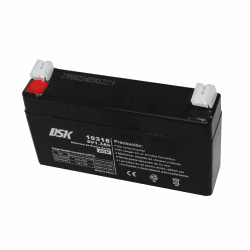 DSK - 6V 1,3Ah Blei-Säure-Akku 🔋🔒