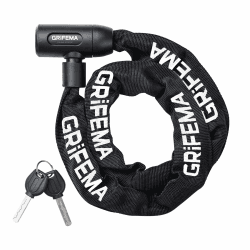 🔒 GRIFEMA Fahrradschloss | Hohe Sicherheit | Anti-Diebstahl Kettenschloss