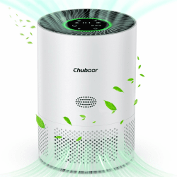 Chuboor Luftreiniger Allergiker | HEPA Luftfilter gegen Schimmel, Staub und Tierhaare 🍃🍃🍃
