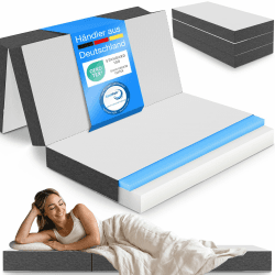 ELONEO Premium Visco Klappmatratze 160x200 cm 15 cm Gästematratze klappbar 🛏️