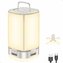 Blukar LED Campinglampe, Superhell 112 LEDs Camping Laterne mit 7 Lichtmodi 🔦🏕️