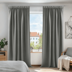 Deconovo Verdunkelungsvorhänge 2er Set H245 x B140 cm 😍🏡