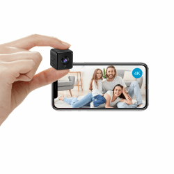 📷 AOBOCAM Mini Kamera 4K HD WLAN Überwachungskamera Innen - Live Übertragung & Nachtsichtkamera 👀🔒