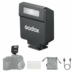 Godox iM22 Mini Kamera Blitz - Blitzleistung für Kameras mit Single-Contact Hotshoe