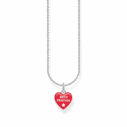 Thomas Sabo Kette mit Best-Friends-Anhänger 925 Sterlingsilber KE2237-007-10 ❤️🎁