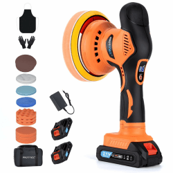 Protmex Poliermaschine Auto Akku - 6 Variable Geschwindigkeit Auto Politur Set 🚗💫