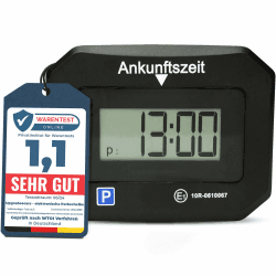 Upgrade4cars Elektronische Parkscheibe mit Deutscher Zulassung vom KBA 🚗 Parkuhr elektrisch mit Batterie 🕒 Automatisch & Digital