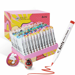 Arrtx 120 Acrylstifte für Steine Wasserfest 🎨