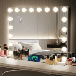 Hollywood Schminkspiegel mit LED Beleuchtung 🌟