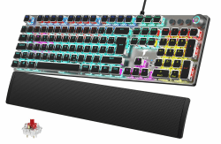 🎮 TECURS Mechanische Gaming Tastatur - QWERTZ Mechanical Keyboard 🌈