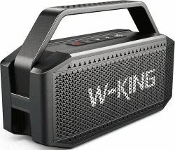 W-KING Bluetooth Lautsprecher, 80W PEAK IPX6 Wasserdichter, Tragbarer Musikbox Bluetooth Box 🎶🔊