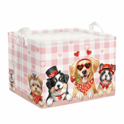 🐶 Clastyle 36L Rosa Hund Aufbewahrungskorb 🎁