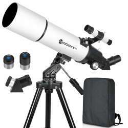 Teleskope für Erwachsene Astronomie, 80mm Blende 600mm Refraktor Teleskop für Kinder 🌌🔭