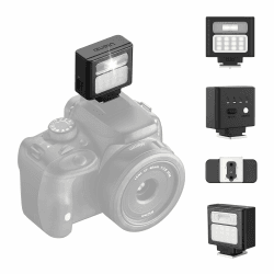 ULANZI SL02 Mini Kamerablitz mit Videolicht 📸💥