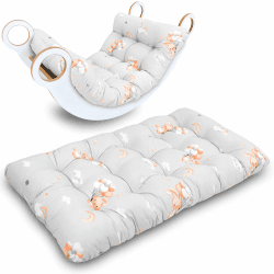 Krabbeldecke für Baby Kissen für Kletterbogen 60x120 cm - Bodenkissen Kinder Matte