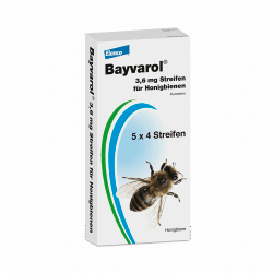 🐝 Bayvarol 3,6 mg Streifen für Honigbienen - Varroabehandlung