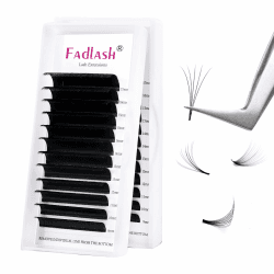 Selbstfächernde Volumen Wimpern Easy Fan Lashes für Wimpernverlängerung