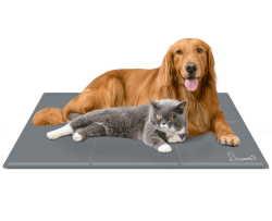 Pecute Kühlmatte für Hunde XL 120 x 75 cm 🐾| Frischematte für Hunde und Katzen 🐶 | Langlebiger und kratzfest
