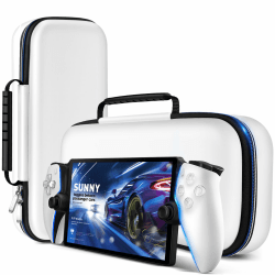 🎮 iVoler Tasche für Playstation Portal Remote Player - Deluxe Hülle in Weiß