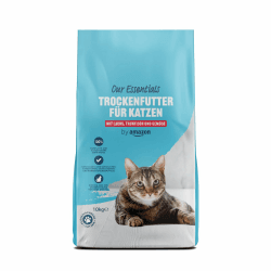 🐱 Amazon Trockenfutter für Katzen 10kg Lachs, Thunfisch und Gemüse 🐟