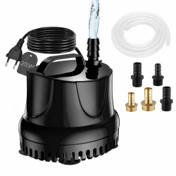 🌊🐠 Lnicez Maximale 25W 1500L/H Mini Wasserpumpe Tauchpumpe Förderpumpe Aquarium pumpe 🐠🌊