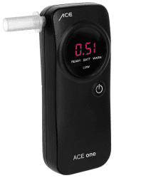 🚨🍺 ACE One Alkoholtester Polizeigenau - Promille-Tester Alkomat mit 98,6% Genauigkeit!