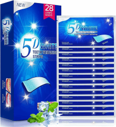 Vinmall Premium Bleaching Stripes für Weiße Zähne 🦷