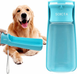 Trinkflasche für Hunde unterwegs 🐶💧 560ml oder 350ml Hundetrinkflasche für Welpen Kleine Mittel Große Trinkflasche Hund Hunde Trinkflasche to Go