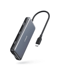🔌🌟 Anker 533 USB-C Hub (8-in-1) PowerExpand USB-C Adapter, 100W Power Delivery, 4K 60Hz HDMI