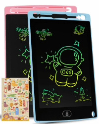 [2 Pack] LCD Schreibtafel 8,5 Zoll - Tragbares Löschbares Zeichenbrett für Kinder 👦👧